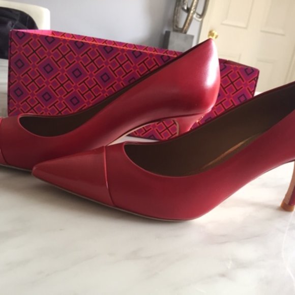 TORY BURCH PUMP RED - Picture 5 of 5